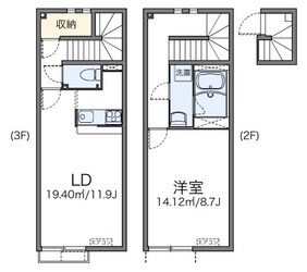 レオネクスト蓮　42937の物件間取画像